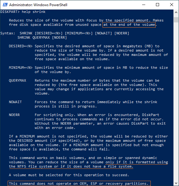 Einschränkungen Verkleinern