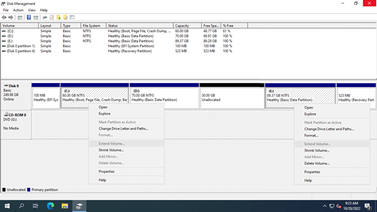 Datenträgerverwaltung
